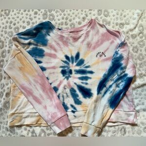 Ivory Ella cropped sweatshirt